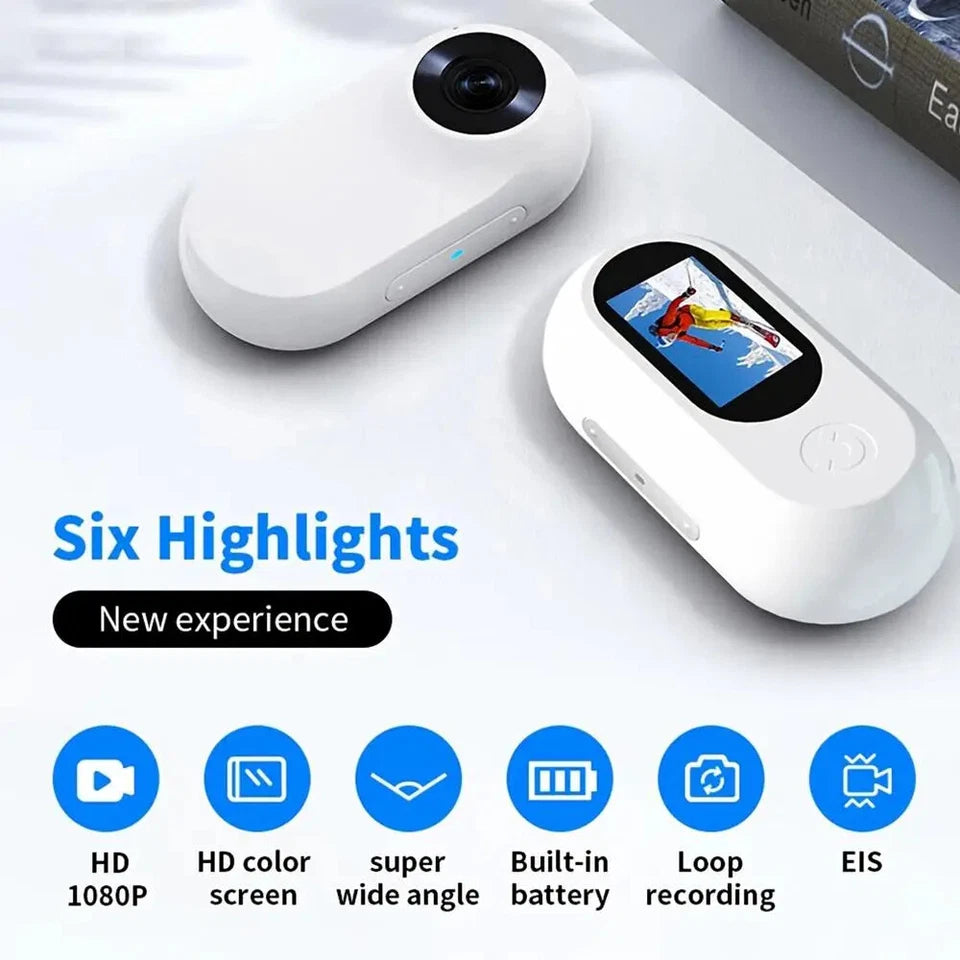 HD 1080P Pet Collar Camera