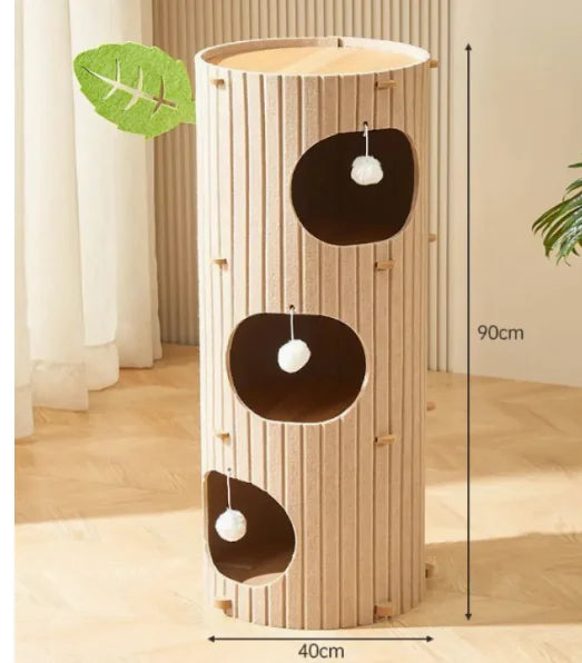 Felt Cat Scratch Nest